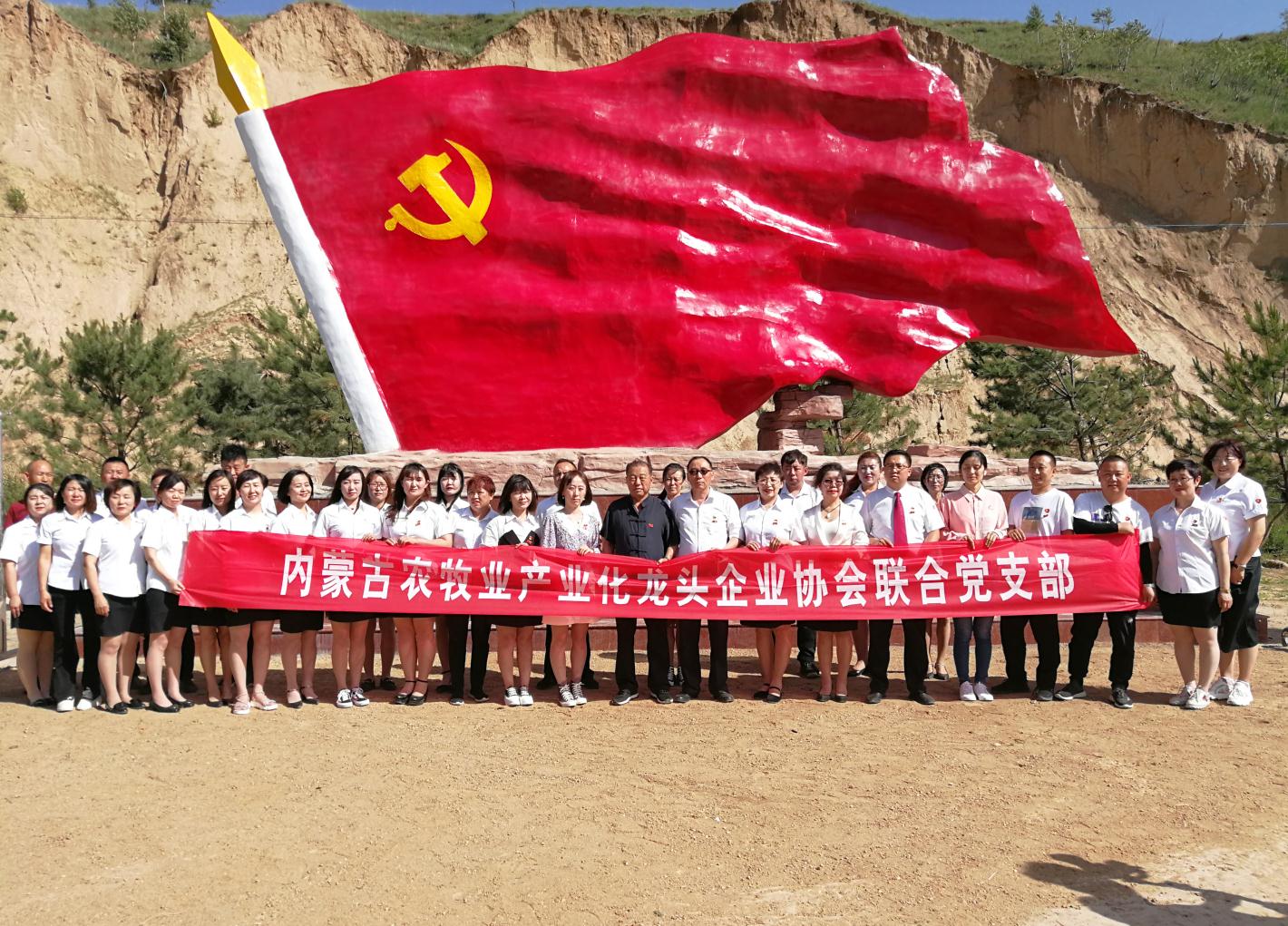 內(nèi)蒙古農(nóng)牧業(yè)產(chǎn)業(yè)化龍頭企業(yè)協(xié)會(huì)走進(jìn)石人灣村開展“辦實(shí)事、解難題，送溫暖，傳黨恩”公益活動(dòng)